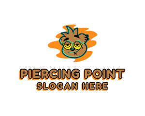 Bear Streamer Piercing  logo