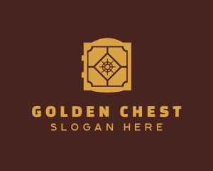 Golden Money Vault logo design