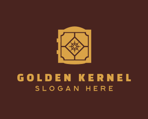 Golden Money Vault logo design