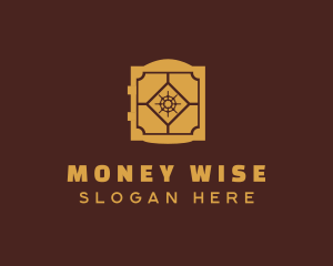 Golden Money Vault logo design