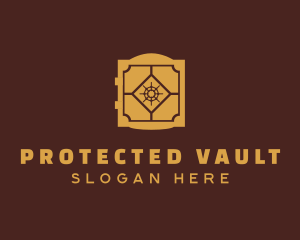 Golden Money Vault logo design