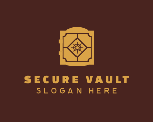 Golden Money Vault logo design