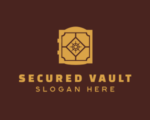 Golden Money Vault logo design