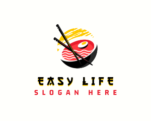 Ramen Noodle Restaurant logo design