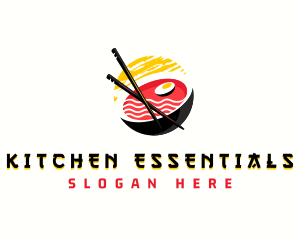 Ramen Noodle Restaurant logo design