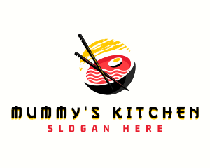 Ramen Noodle Restaurant logo design