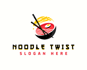 Ramen Noodle Restaurant logo design