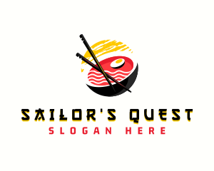 Ramen Noodle Restaurant logo design