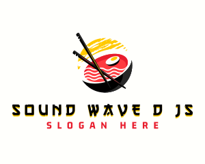 Ramen Noodle Restaurant logo design