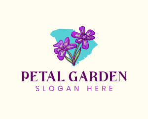 South Carolina Flower Garden logo design