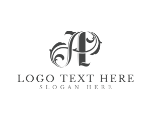 Floral Flourish Lifestyle Letter A logo