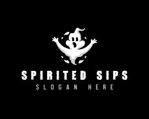 Spooky Ghost Spirit logo design