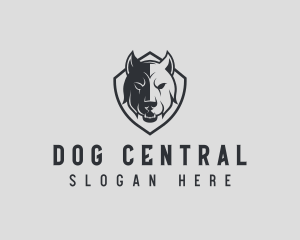 Dog Hound Canine logo design