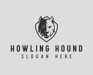 Dog Hound Canine logo design