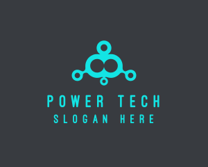 Technology Network Software Logo