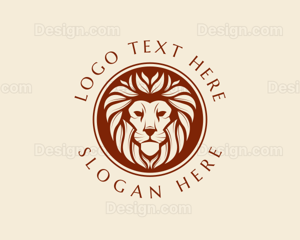 Regal Lion Animal Logo