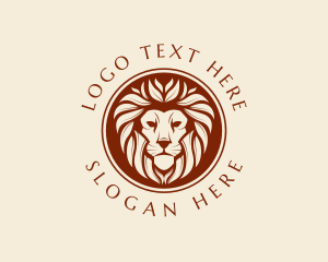 Regal Lion Animal logo