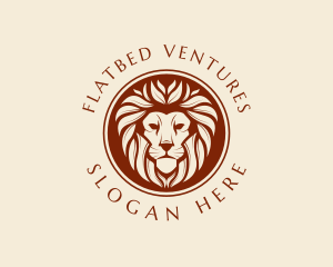 Regal Lion Animal logo design