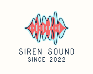 Speech Sound Wave logo design