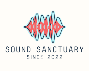 Speech Sound Wave logo design