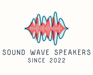 Speech Sound Wave logo design