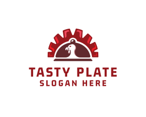 Turkey Restaurant Cloche logo design