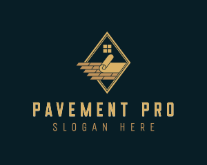 Flooring Tile Pavement logo