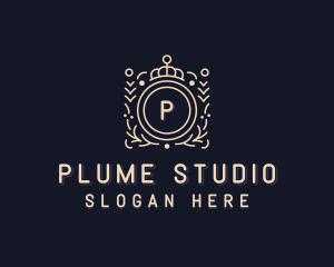 Upscale Crown Studio logo design