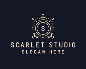 Upscale Crown Studio logo design