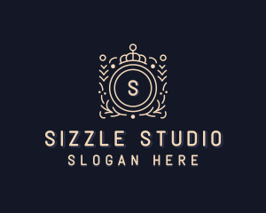 Upscale Crown Studio logo design