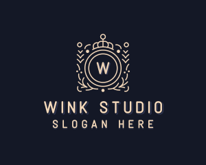 Upscale Crown Studio logo design