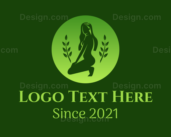 Sexy Nature Woman Logo