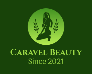 Sexy Nature Woman logo design