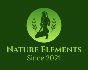 Sexy Nature Woman logo design