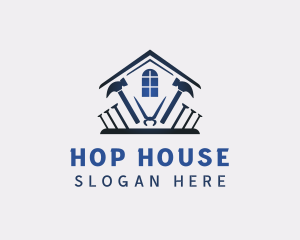 House Construction Repair logo design