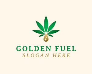 Cannabis Natural Oil logo design