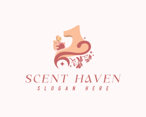 Elegant Floral Perfume logo