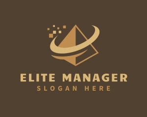 Gold Pyramid Management logo design