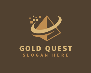 Gold Pyramid Management logo design