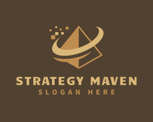 Gold Pyramid Management logo design