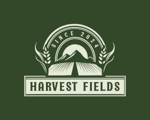 Mountain Farming Field logo design