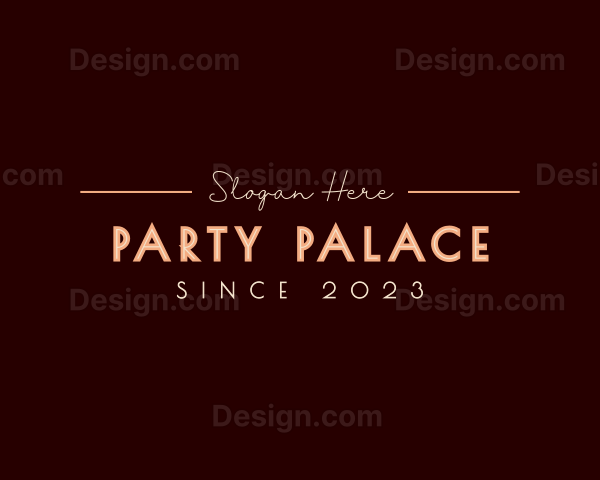 Fancy Stylish Company Logo