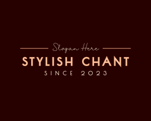 Fancy Stylish Company logo design