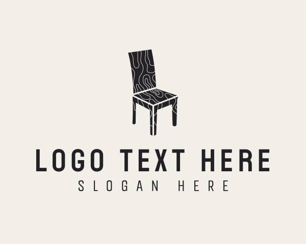 Furniture Wooden Chair logo