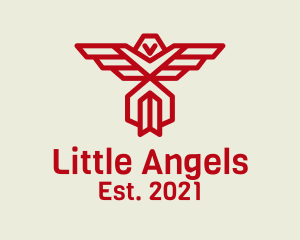Red Military Eagle logo