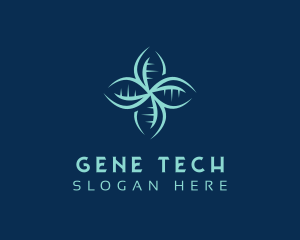 Leaf Biotech Research logo design