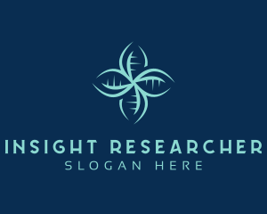 Leaf Biotech Research logo design