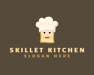 Bread Chef Hat logo design