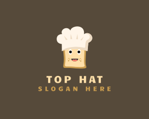 Bread Chef Hat logo design