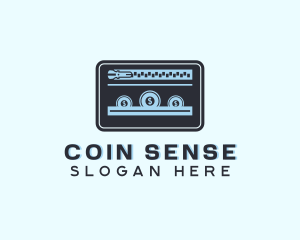 Coin Savings Wallet logo design